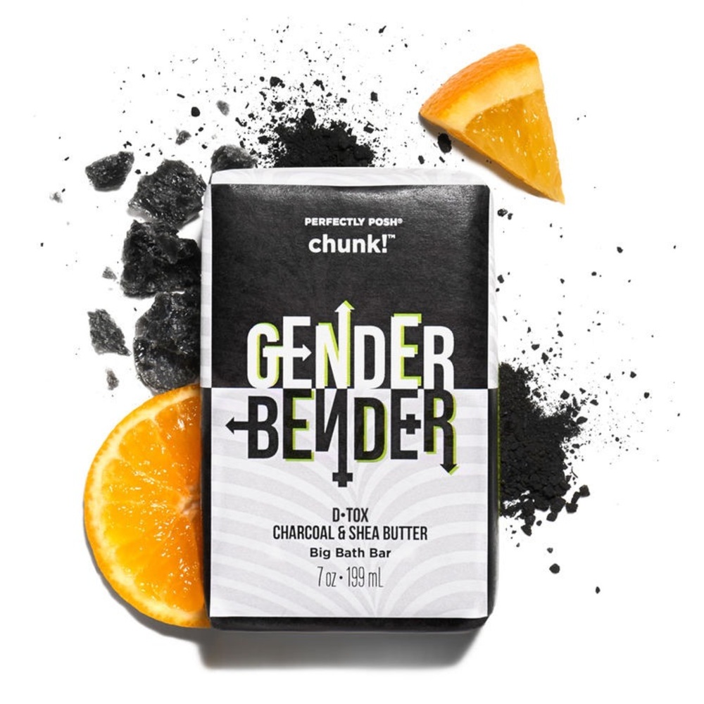 Gender bender chunk bar (NEW) by perfectly posh detox, and Shea, butter soap